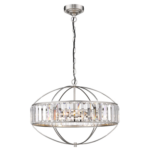 Pendant Luminaire In Satin Nickel LL00081